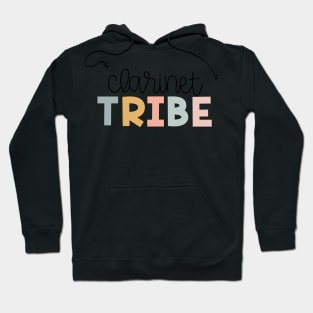 Clarinet Tribe Muted Pastels Hoodie